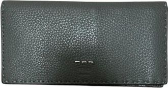 Fendi Pre-owned Wallets, male, Black, Size: ONE SIZE Pre-owned Selleria Continental Long Wallet