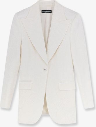 Dolce & Gabbana Blazer Turlington in broccato - DOLCE & GABBANA - gender_Woman