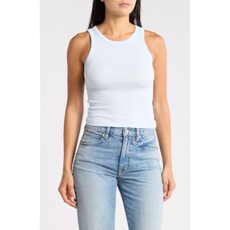Abound Rib Tank in Blue Bird at Nordstrom Rack, Size X-Large
