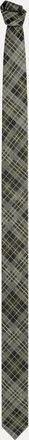 Vivienne Westwood Tie 8.5cm Brick Tartan Grey Unisex