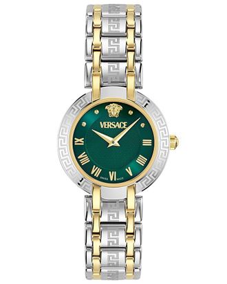 Versace Antlia Womens Multicolour Watch VE0P00425 Stainless Steel - One Size