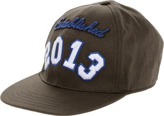 Off-white Boxy Logo Baseball Cap - Heren - Petten - Bruin - M - Katoen - Accessoires