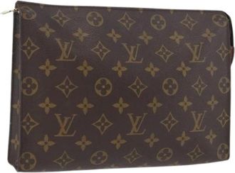 Louis Vuitton Pre-owned Clutches, female, Brown, Size: ONE SIZE Pre-owned Toiletry Pouch 26