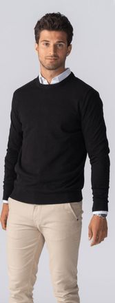 Perform Collection Trui Ronde Hals - Zwart
