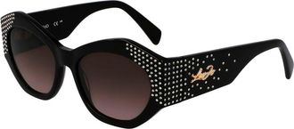 Liu Jo Zwarte Acetaatszonnebril