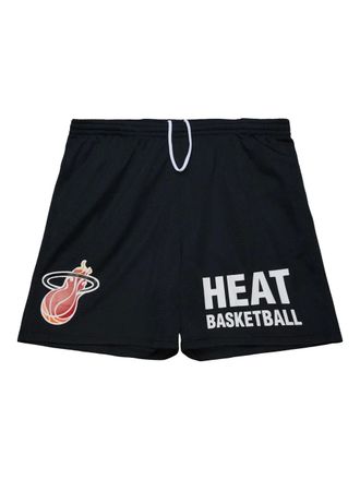 Mitchell & Ness Miami Heat Gameday shorts - Zwart