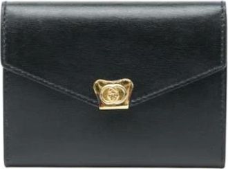 Gucci Pre-owned Wallets, female, Black, Size: ONE SIZE Pre-owned Vintage Wallet