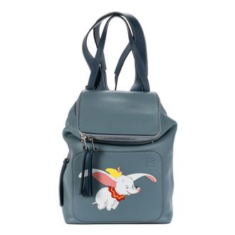 Loewe Pre-owned Womens Dumbo Backpack - Blue - One Size
