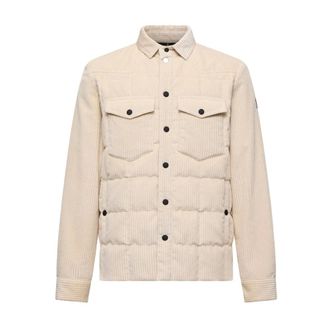 Moncler Gelt Shirt Jacket - male - Moncler - Winter Jackets - Beige - 2XL - Jackets