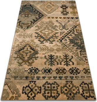 RugsX Rugsx - Alfombra De Lana Polonia Bali Oriental, &Eacute;tnico Jadeit Verde Green 200x300 Cm