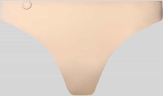 Marie Jo Marie Jo Slip mit Label-Detail in Beige, Gr&ouml;&szlig;e 36
