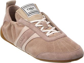 Chlo&eacute; Kick Suede Sneaker