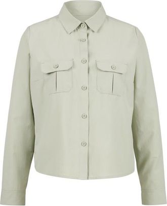 Stoic Antimosquito Byske L/S Loose Shirt Bluse f&uuml;r Damen | beige