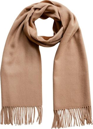 TBCo Lambswool Block Color Scarf in Camel at Nordstrom, Size Medium