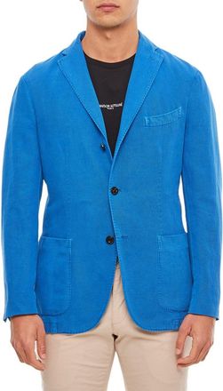 Boglioli Single-Breasted Jacket 2 Buttons In Cotton Canvas