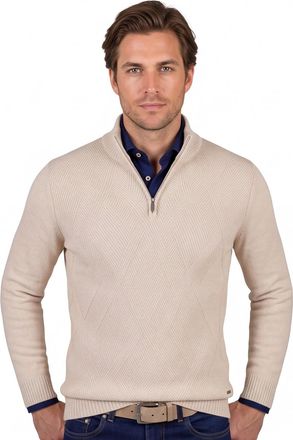 Scotland Blue beige pullover normale fit