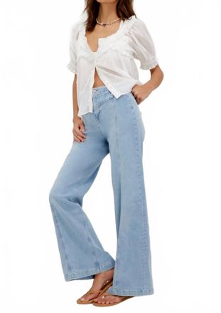 Free People Libre Wide Leg Jean In Palermo