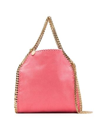 Stella McCartney mini Falabella tote bag - women - Polyester/Recycled Polyester - OS - Pink
