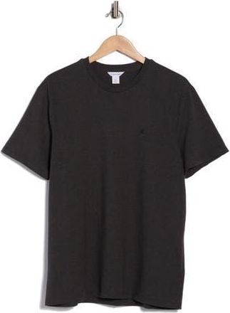 Calvin Klein Classic Fit Heathered Stretch Cotton Piqu&eacute; T-Shirt in Charcoal Heather at Nordstrom Rack, Size Xx-Large
