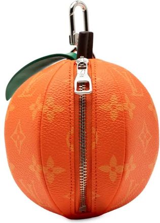 Louis Vuitton 2022-2025 Monogram Orange pouch - Verde