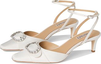 Badgley Mischka Odesza Womens Shoes Soft White : 8.5 M