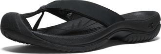 Keen Mens Waimea H2 Zehenschutz Flip Flops, Black, 10 UK