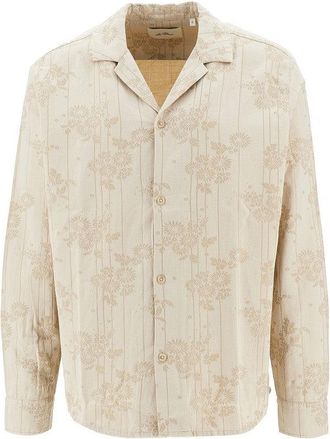 Les Deux Jasper jacquard cotton shirt Man S