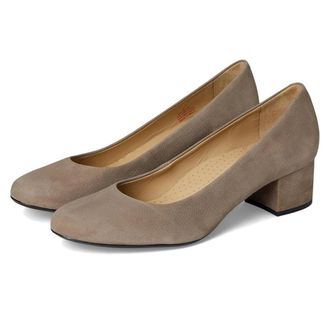 Marc Joseph New York Broad Street Pump Womens Taupe Block Heel ZOGG2963