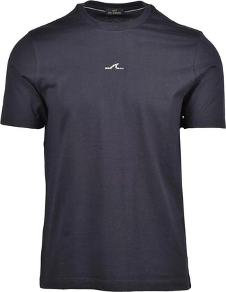 Paul & Shark Black Minimalist T-Shirt