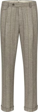 Windsor Cino Katoen Chino - Heren - Nette broeken - Beige - S - Katoen - Broeken