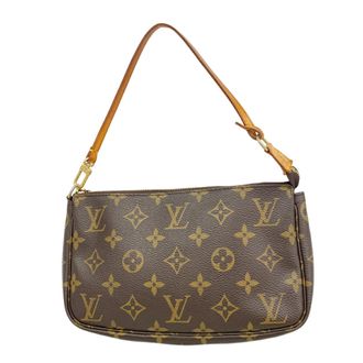 Louis Vuitton Brown Pouch (Pre-Owned)