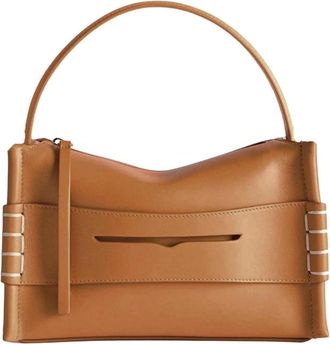 J.W.Anderson Loafer Bag - Dames - Handtassen - Bruin - ONE Size - Leer - Tassen