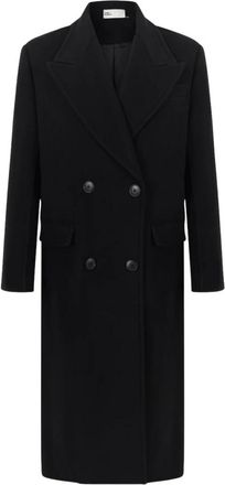 Tory Burch Cappotto Doppio Petto in Lana - - Coats - Donna - Nero - S
