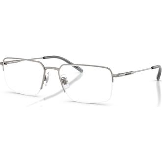 Arnette 56mm Rectangle optical glasses in Grey at Nordstrom