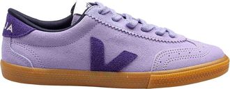 Veja Sneakers Volley in suede lavender color