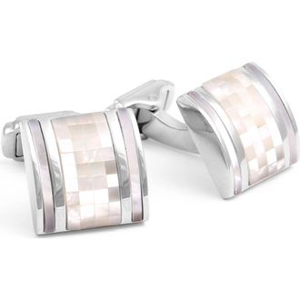 Thompson Thompson Mosaic Cuff Links in Mop at Nordstrom