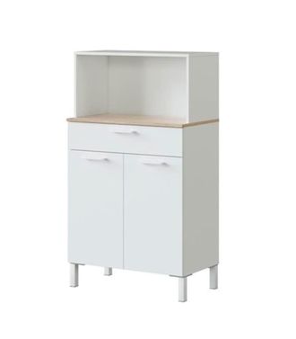 HOGAR 24 Mueble auxiliar de cocina con 2 puertas y 1 caj&oacute;n