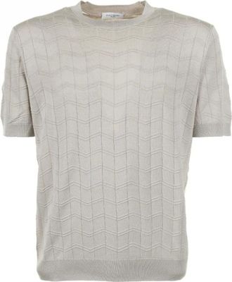 Paolo Pecora Uomo, Maglie, Beige, S, new