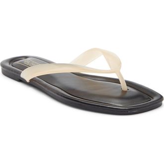 Rachel Roy Montauk Flip Flop in Natural Clear at Nordstrom Rack, Size 7.5