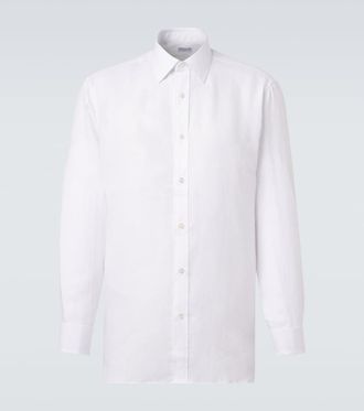 Charvet Camisa de lino