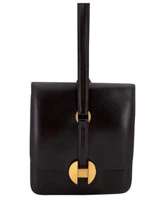 Herm&egrave;s Vintage Leather Shoulder Bag 2002 (Authentic Pre-Loved)