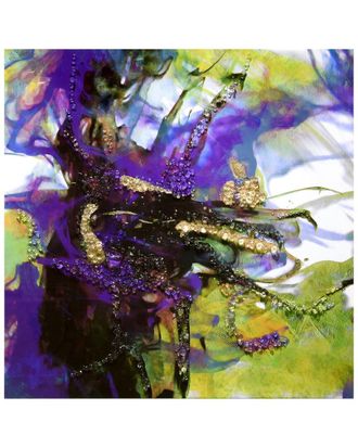 Empire Art Direct Vibrant Essence I Embellished Canvas Wall Art