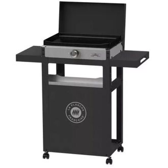 Le Marquier piastra elettrica le marquier le petite con carrello in ghisa nero 1 bruciatore