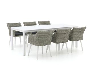 Manifesto Furniture Manifesto Matese/Menzano 220cm dining tuinset 7-delig
