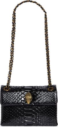Kurt Geiger Kensington Leather Mini Crossbody Bag in Black at Nordstrom Rack