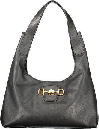Guess Black Polyurethane Womens Womens Bag