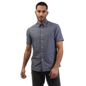 Peter Werth Heren Tenter Shirt Met Korte Mouwen (Grijs)