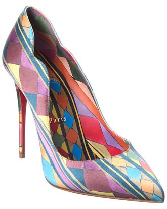 Christian Louboutin Hot Chick 100 Satin Pump