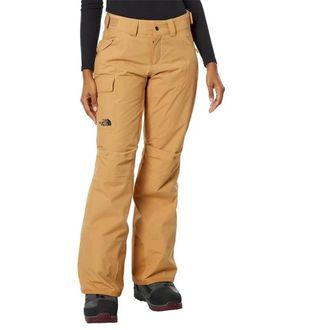 The North Face Mens The North Face Freedom Snow Pants Brown Insulated Waterproof JZZ258