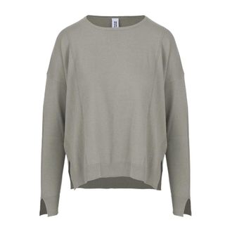 Bomboogie Trui met ronde hals - Dames - Ronde hals truien - Beige - M - Truien & Vesten